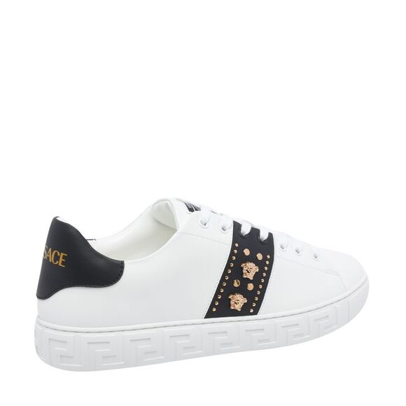 Versace Men Decorated Greca Sneakers - Picture 3 of 4